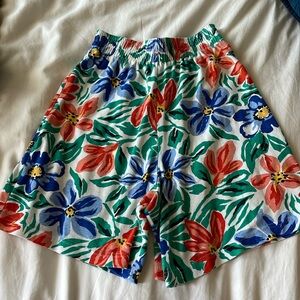 Vintage 90’s Floral Mom Shorts